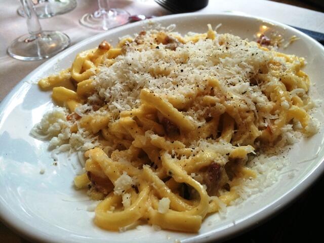 Real Roman carbonara at Koevoet