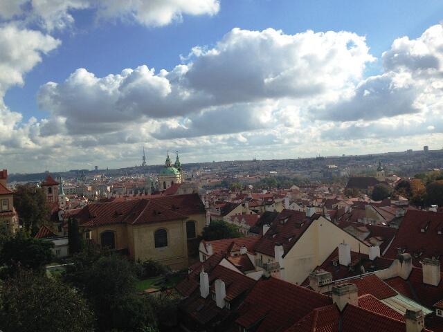 The beautiful view of Lesser Town