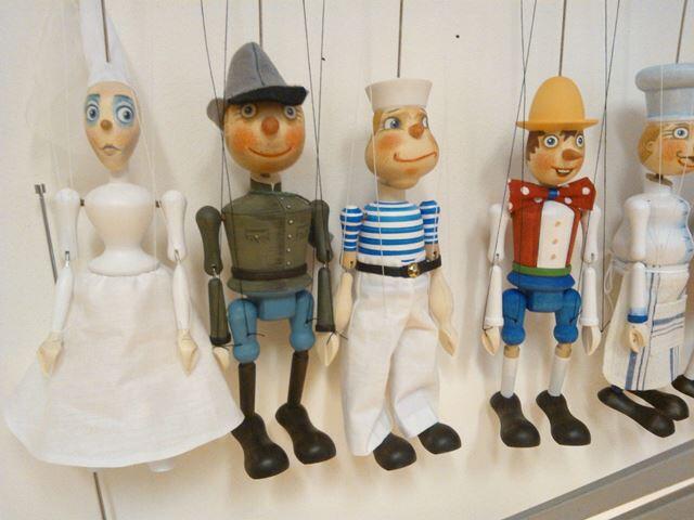 Trulhar marionettes - Prague