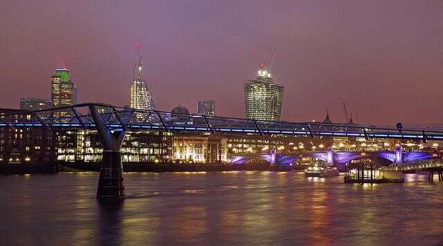 City of London night tours on the River Thames. Photo: Duncan, Flickr