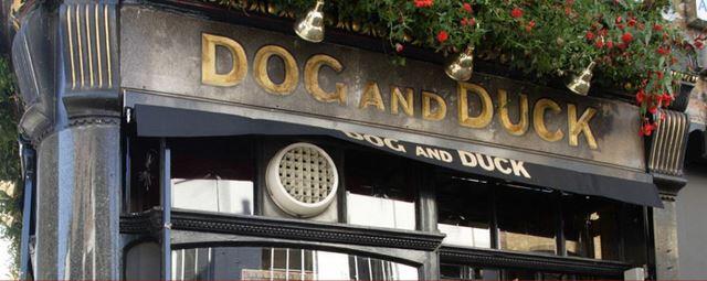 Dog and Duck pub soho