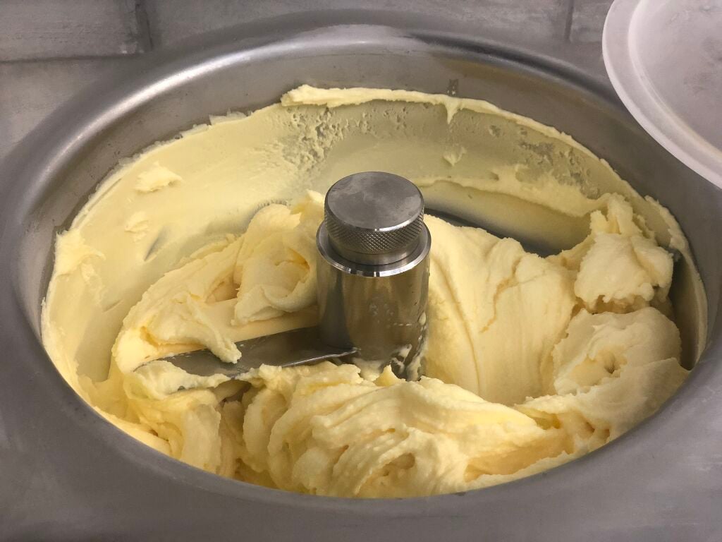 gelato from a cooking class in florence