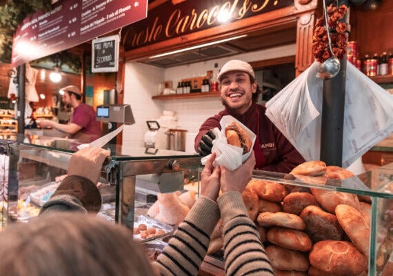 Private Florence Central Market Food Tour